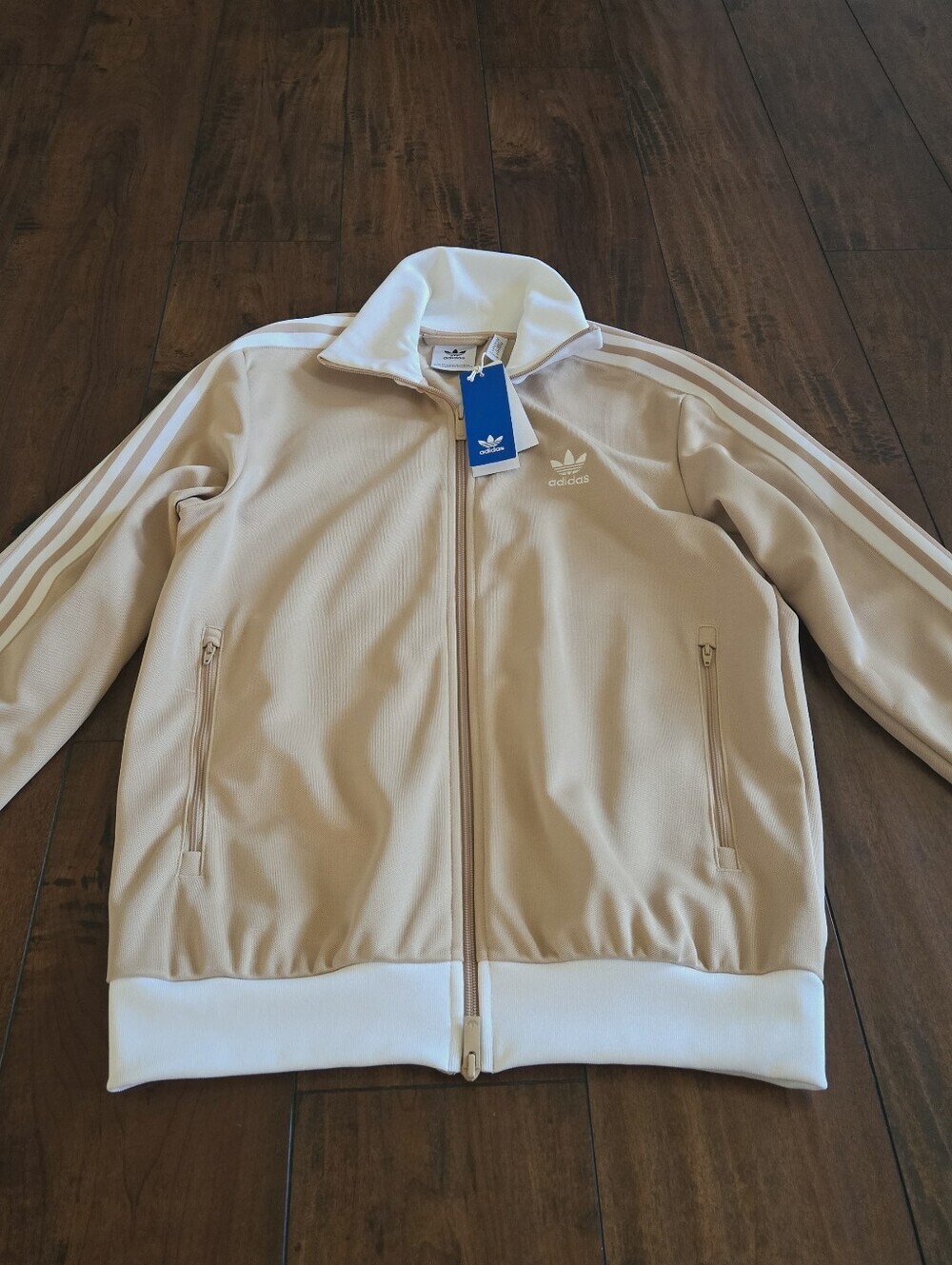 Adidas Men's Originals Magic Beige Adicolor Classics Firebird Track Suit Size M - Picture 5 of 16